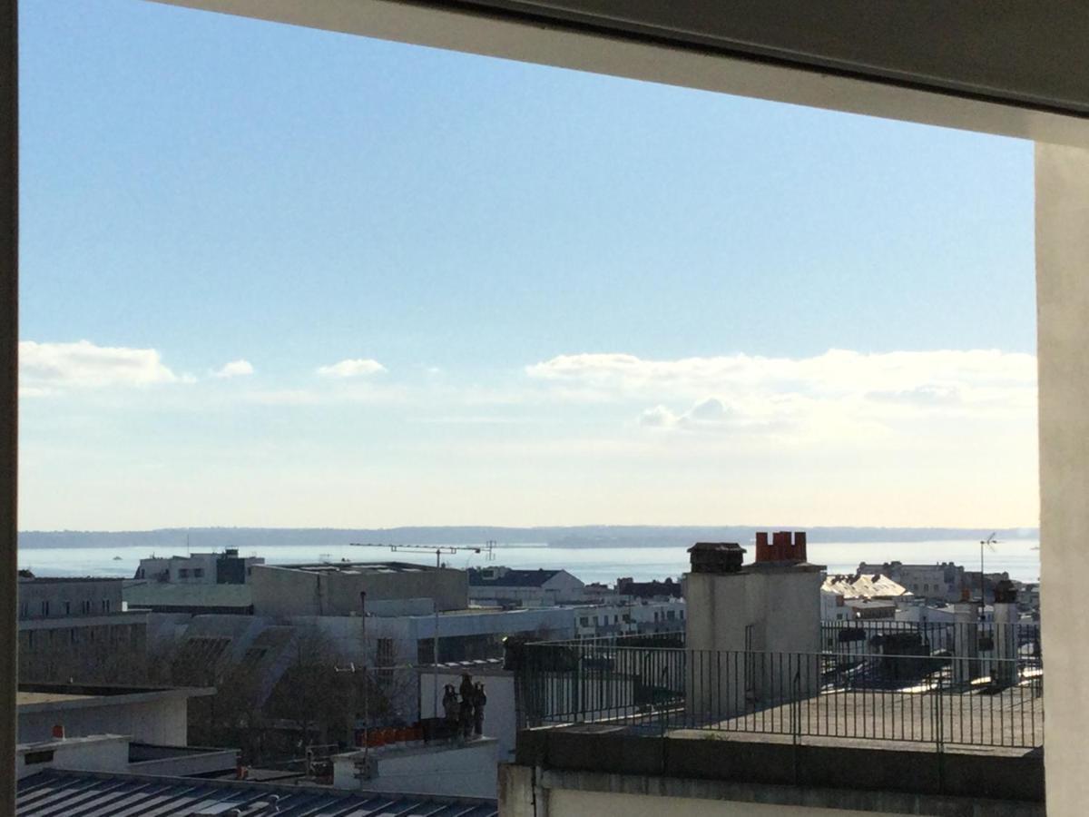 Appartement Vue Mer Brest Hyper Centre 外观 照片